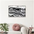 Picture of Seascape Sketch _GroupedProduct_Rectangle_Landscape_Canvas_Framed_