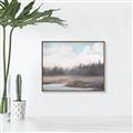 Picture of Misty Late Afternoon _GroupedProduct_Rectangle_Landscape_Canvas_Framed_