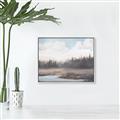 Picture of Misty Late Afternoon _GroupedProduct_Rectangle_Landscape_Canvas_Framed_