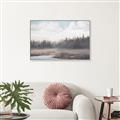 Picture of Misty Late Afternoon _GroupedProduct_Rectangle_Landscape_Canvas_Framed_