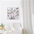 Picture of Coloured Flower _GroupedProduct_Square_Canvas_Framed_