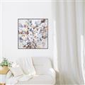 Picture of Coloured Flower _GroupedProduct_Square_Canvas_Framed_