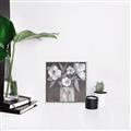 Picture of White On Gray _GroupedProduct_Square_Canvas_Framed_
