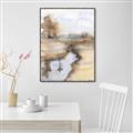 Picture of Painted River _GroupedProduct_Rectangle_Portrait_Canvas_Framed_