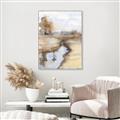 Picture of Painted River _GroupedProduct_Rectangle_Portrait_Canvas_Framed_