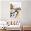 Picture of Painted River _GroupedProduct_Rectangle_Portrait_Canvas_Framed_