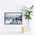 Picture of Winter Dock _GroupedProduct_Rectangle_Landscape_Photography _GroupedProduct_Rectangle_Landscape_Canvas_Framed_