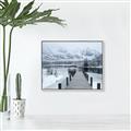 Picture of Winter Dock _GroupedProduct_Rectangle_Landscape_Photography _GroupedProduct_Rectangle_Landscape_Canvas_Framed_