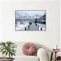 Picture of Winter Dock _GroupedProduct_Rectangle_Landscape_Photography _GroupedProduct_Rectangle_Landscape_Canvas_Framed_