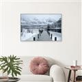 Picture of Winter Dock _GroupedProduct_Rectangle_Landscape_Photography _GroupedProduct_Rectangle_Landscape_Canvas_Framed_