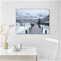 Picture of Winter Dock _GroupedProduct_Rectangle_Landscape_Photography _GroupedProduct_Rectangle_Landscape_Canvas_Framed_