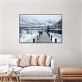 Picture of Winter Dock _GroupedProduct_Rectangle_Landscape_Photography _GroupedProduct_Rectangle_Landscape_Canvas_Framed_