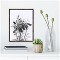 Picture of Black Daisy I _GroupedProduct_Rectangle_Portrait_Canvas_Framed_