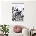 Picture of Black Daisy II _GroupedProduct_Rectangle_Portrait_Canvas_Framed_