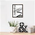 Picture of Black & Silver Lines _GroupedProduct_Rectangle_Portrait_Canvas_Framed_