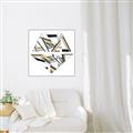Picture of Diagonal Shape II _GroupedProduct_Square_Canvas_Framed_