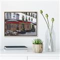 Picture of Cafe House _GroupedProduct_Rectangle_Landscape_Canvas_Framed_