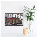Picture of Cafe House _GroupedProduct_Rectangle_Landscape_Canvas_Framed_