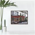 Picture of Cafe House _GroupedProduct_Rectangle_Landscape_Canvas_Framed_