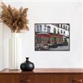 Picture of Cafe House _GroupedProduct_Rectangle_Landscape_Canvas_Framed_