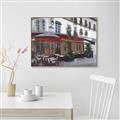 Picture of Cafe House _GroupedProduct_Rectangle_Landscape_Canvas_Framed_