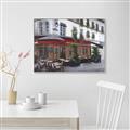Picture of Cafe House _GroupedProduct_Rectangle_Landscape_Canvas_Framed_
