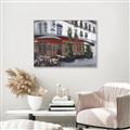 Picture of Cafe House _GroupedProduct_Rectangle_Landscape_Canvas_Framed_