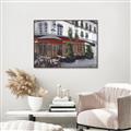 Picture of Cafe House _GroupedProduct_Rectangle_Landscape_Canvas_Framed_