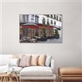 Picture of Cafe House _GroupedProduct_Rectangle_Landscape_Canvas_Framed_