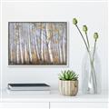 Picture of Birch Tree (yellow leaf) _GroupedProduct_Rectangle_Landscape_Canvas_Framed_