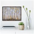 Picture of Birch Tree (yellow leaf) _GroupedProduct_Rectangle_Landscape_Canvas_Framed_