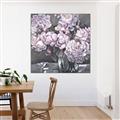 Picture of Big Pink Flower  _GroupedProduct_Square_Canvas_Framed_