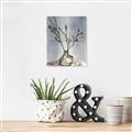 Picture of Cotton Flower In Vase II _GroupedProduct_Rectangle_Portrait_Unframed_Print_Only_