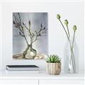 Picture of Cotton Flower In Vase II _GroupedProduct_Rectangle_Portrait_Unframed_Print_Only_