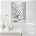 Picture of Cotton Flower In Vase _GroupedProduct_Rectangle_Portrait_Unframed_Print_Only_