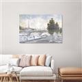 Picture of View In France _GroupedProduct_Rectangle_Landscape_Unframed_Print_Only_