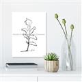 Picture of Single Flower V _GroupedProduct_Rectangle_Portrait_Unframed_Print_Only_
