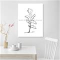 Picture of Single Flower V _GroupedProduct_Rectangle_Portrait_Unframed_Print_Only_