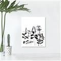 Picture of Silhouette Leaves I  _GroupedProduct_Rectangle_Portrait_Unframed_Print_Only_