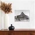 Picture of Gray Wooden Barn _GroupedProduct_Rectangle_Landscape_Unframed_Print_Only_