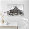 Picture of Gray Wooden Barn _GroupedProduct_Rectangle_Landscape_Unframed_Print_Only_