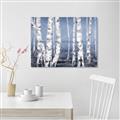 Picture of Plain White Birches _GroupedProduct_Rectangle_Landscape_Unframed_Print_Only_