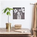 Picture of White On Gray _GroupedProduct_Square_Unframed_Print_Only_