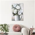 Picture of White Carnation _GroupedProduct_Rectangle_Portrait_Unframed_Print_Only_