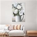Picture of White Carnation _GroupedProduct_Rectangle_Portrait_Unframed_Print_Only_