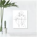 Picture of Stencil Floral Art II _GroupedProduct_Rectangle_Portrait_Unframed_Print_Only_