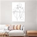 Picture of Stencil Floral Art II _GroupedProduct_Rectangle_Portrait_Unframed_Print_Only_