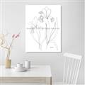 Picture of Stencil Floral Art II _GroupedProduct_Rectangle_Portrait_Unframed_Print_Only_