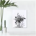 Picture of Black Daisy I _GroupedProduct_Rectangle_Portrait_Unframed_Print_Only_