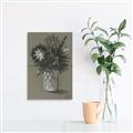 Picture of Charcoal Flower Drawing II _GroupedProduct_Rectangle_Portrait_Unframed_Print_Only_
